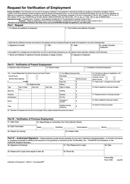 PSLF Employment Verification Form