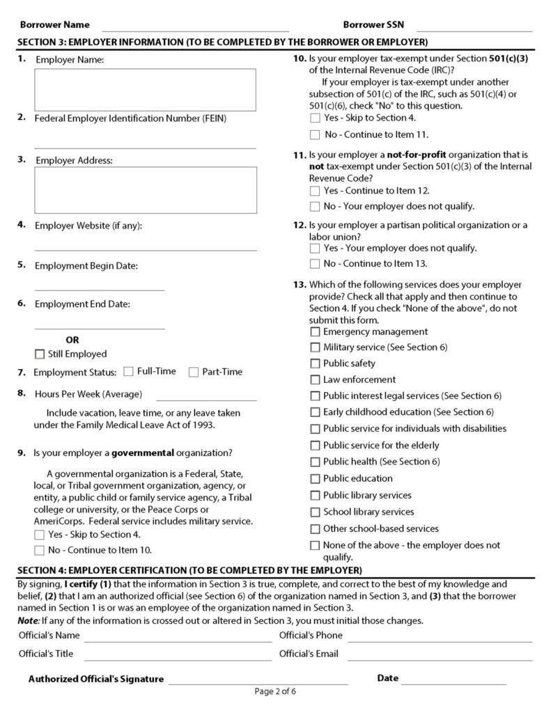 Where To Submit PSLF Form